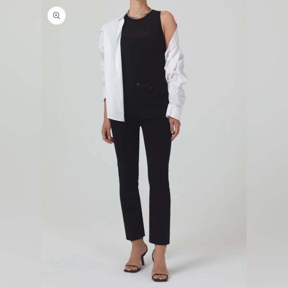 Jolene High Rise in Plush Black [Citizens of Humanity]